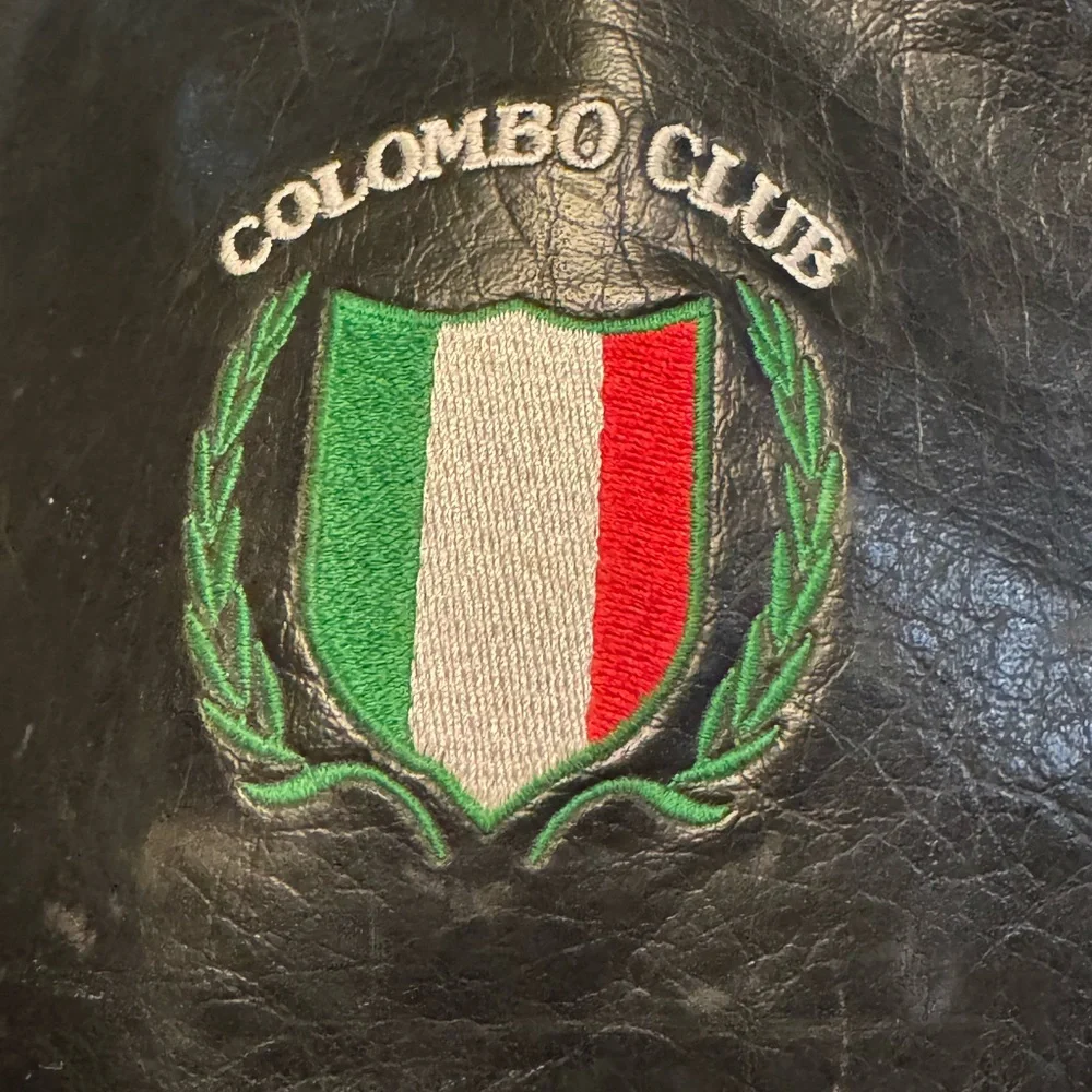 Vintage Columbo Club Italian American Social Club Oakland CA Duffel Bag RARE